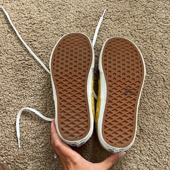 Yellow Floral Vans - Picture 7 of 8